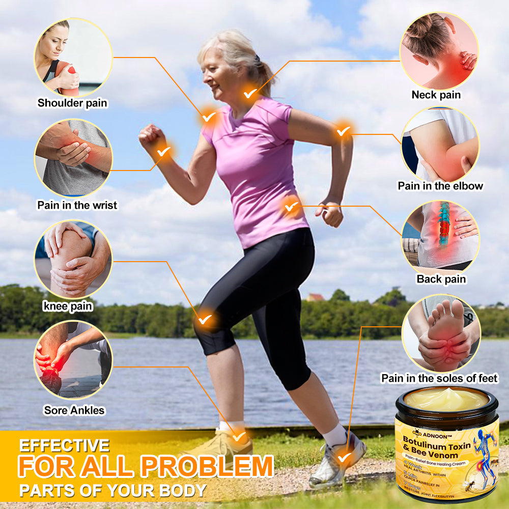 ADNOON® Botulinum Toxin & Bee Venom Pain-Relief Bone Healing Cream(Specially for older adults)