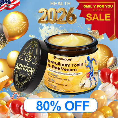 ADNOON® Botulinum Toxin & Bee Venom Pain-Relief Bone Healing Cream(Specially for older adults)